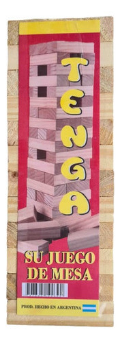 Torre De Madera Yenga Mini (tenga)mis Juguetes. 19 Cm Alto 0