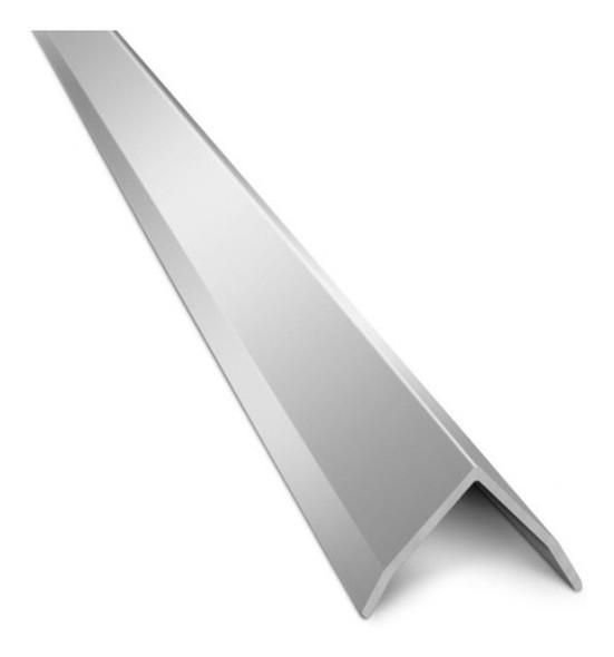 Varilla Aluminio Tapacanto 16x16mm Atrim Cromo Brillo 1911 1