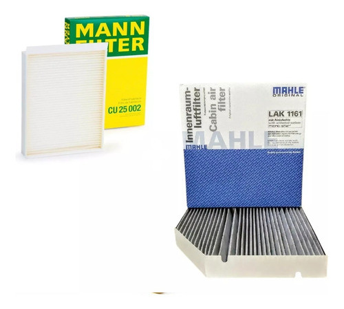 Kit X2 Filtros De Habitaculo Mercedes Benz C200 C250 W205 0