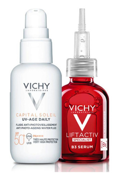 Pack Vichy: Liftactiv Serum 30ml+ C Soleil Age Spf50 40ml 0
