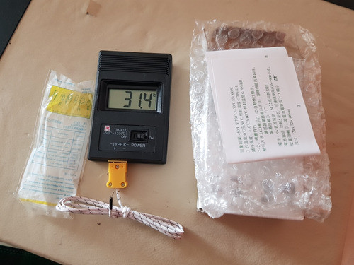 Termómetro Tm-902c De -50 A 1300 C Impecable 1