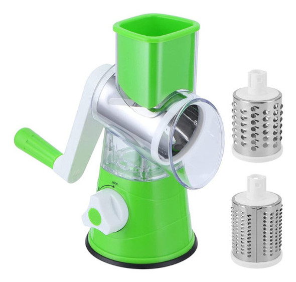Rallador Cortador Vegetales Verduras Queso En Acero Color Ve 0 Rallador Cortador Vegetales Verduras Queso En Acero Color Ve 0