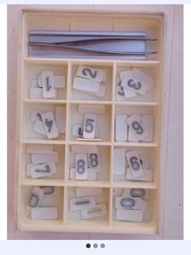 Numeros Plomados 0