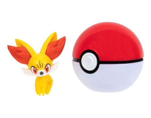 Pokemon Battle Ready Clip N Go Fennekin + Pokebola M4e 0