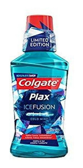 Kit Enxag. Colgate Plax Ice Fusion Cold Mint 250ml C/ 3 Un 1