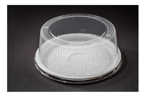 Embalagem Redonda P/ Bolo Base Branca Bipack Bp56 Alta C/50 0