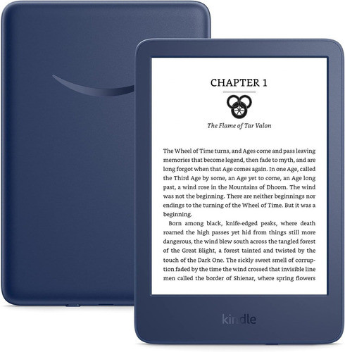 Kindle Version 2022 6 Pulgadas 300 Ppi Con Publicidad Azul 0