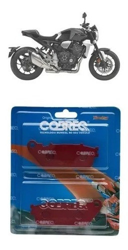 Pastilhas Freio Original Cb1000r/cb1000r Abs/crossrunner800 0