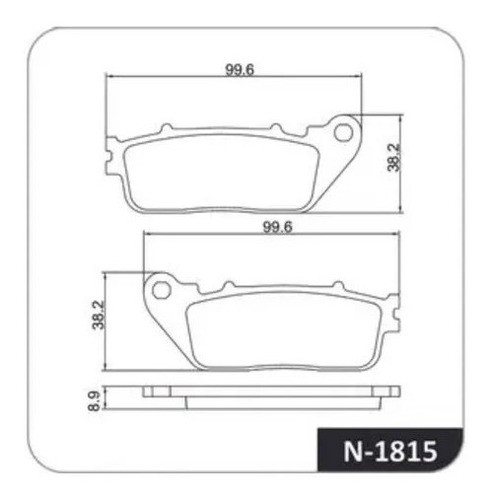Pastilhas Freio Original Cb1000r/cb1000r Abs/crossrunner800 1