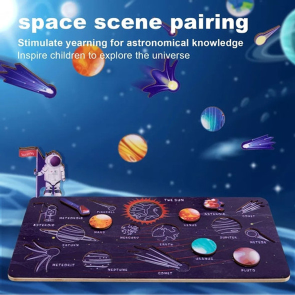 Puzzle En Madera Sistema Solar Planetas Montessori Ltf Shop 1