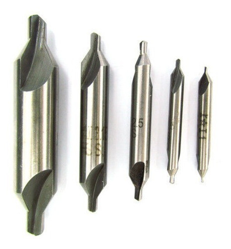 5pcs Prima M42 8% Cobalto Centro Taladros Bit Sistemas No1, 0