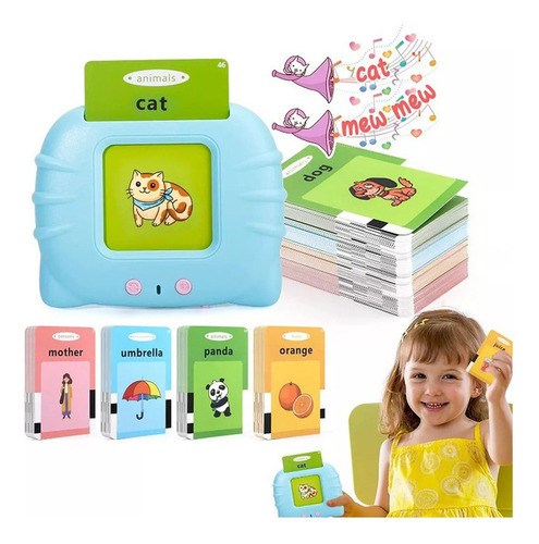 Cardkids Educacional Aprender Inglês 224 Palavras Infantil 0