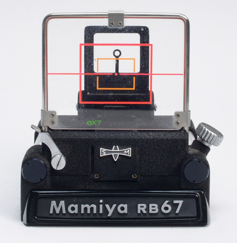 Visor Esportivo E Punho Para Camera Mamiya Rb 67 0