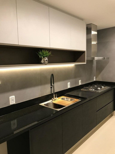 Alacena + Bajo Mesada + Puertas Laqueadas A Medida 0