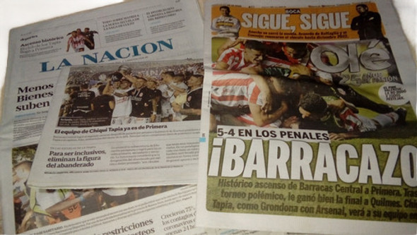 Barracas Central Ascenso A Primera 2021 Tres Diarios 0