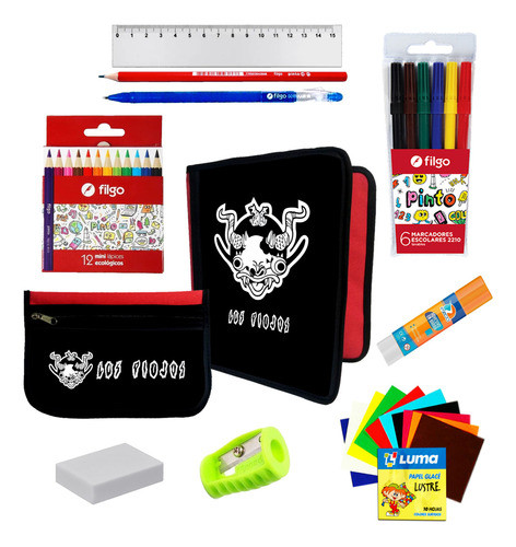 Oferton Carpeta + Cartu + Utiles Los Piojos #443 0