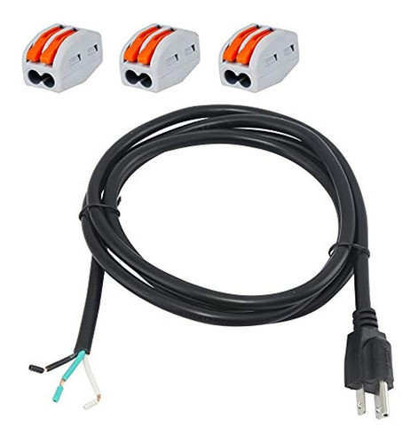 Cable De Alimentacion De Calibre 16 Pigtail 16awg Cable De 0