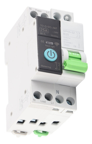 Disjuntor Inteligente De Wifi Com Controle Remoto De Medição 1