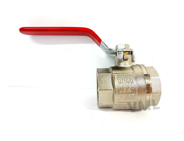 Valvula De Paso Llave Esferica Bronce 1 1/2 Pulgadas 0 Valvula De Paso Llave Esferica Bronce 1 1/2 Pulgadas 0