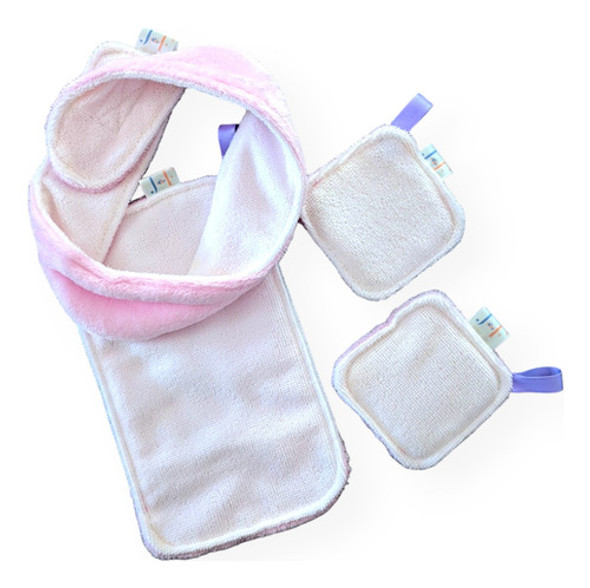 Kit Skin Care 2 Pads + Vincha + Mini Toalla Reutilizables Jf 0 Kit Skin Care 2 Pads + Vincha + Mini Toalla Reutilizables Jf 0