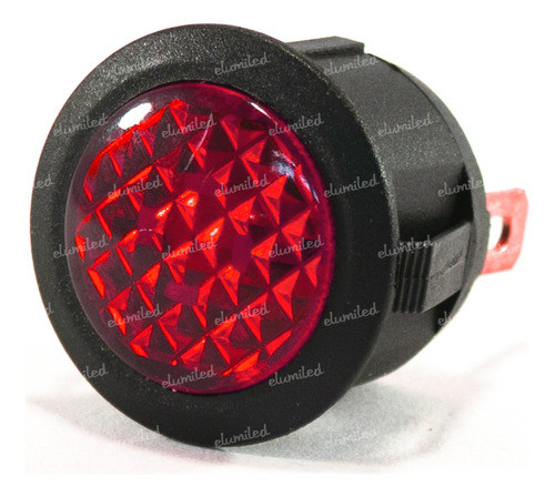 20 Indicadores Luz Led Piloto Testigo 12v 20mm Rojo 1