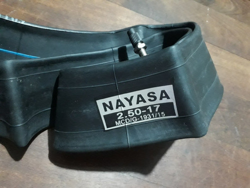 Cámara 2.50x17 Moto Nayasa 1