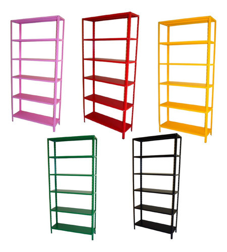 Estante Aço, 06 Bandejas- Branca 198x92x30,resistente 0