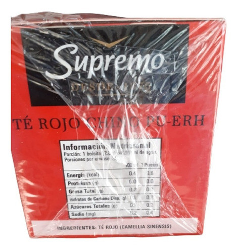 Té Rojo Chino Pu Erh 1