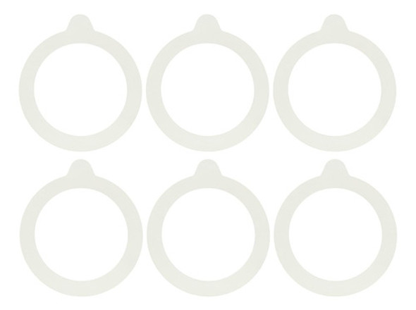Pack Repuesto X 6 Junta Goma 8 Cm Frascos Fido Bormioli 0 Pack Repuesto X 6 Junta Goma 8 Cm Frascos Fido Bormioli 0