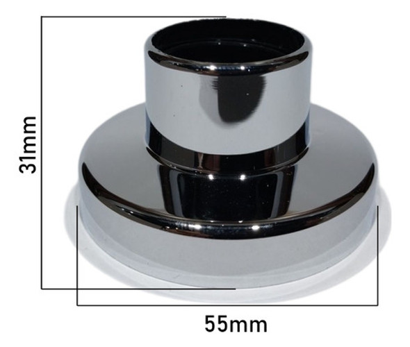 Repuesto Peirano Campana Para Griferia Linea Std Cromo 1