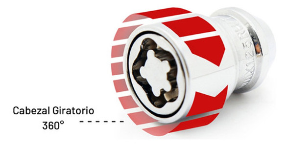 Tuerca De Seguridad Antirrobo Cruze, S10, Tracker, Aveo 1