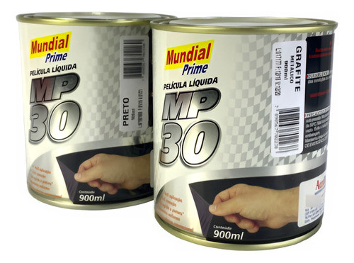 Plasti Vinilo Liquido Removible Dip  Grafito .x2700ml G56 0