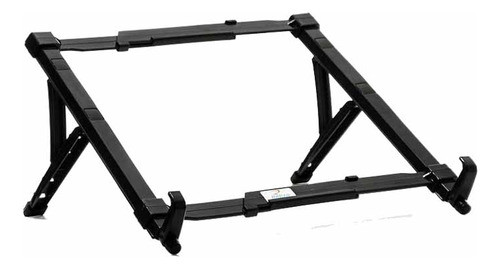 Suporte Para Notebook Regulável Plástico Preto Reliza Un 0