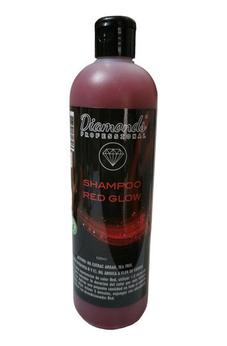 Shampoo Mantenimiento Matizador Red Glow 500ml Diamonds 0