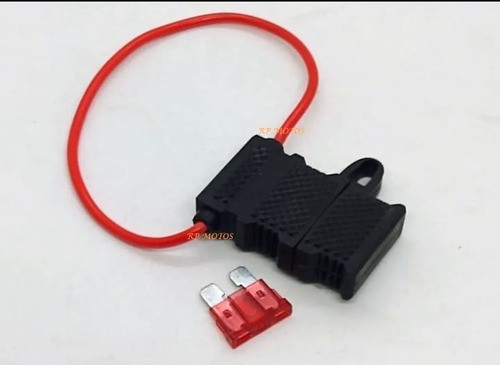 Porta Fusible Aéreo Motos Faros Auxiliares Fusible Regalo!!! 1