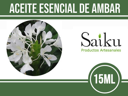 Aceite Esencial De Ambar Envase 15ml 1