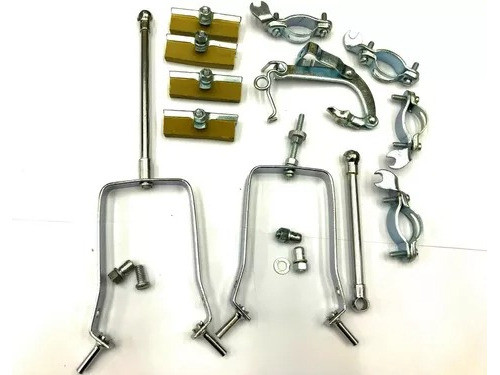 Manubrio Tipo  Ingles Estman Cromado + Frenos Bicicl Works!! 1