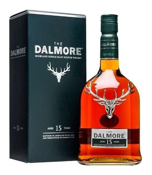 Whisky Dalmore 15 Años - Single Malt, 700 Ml. 0