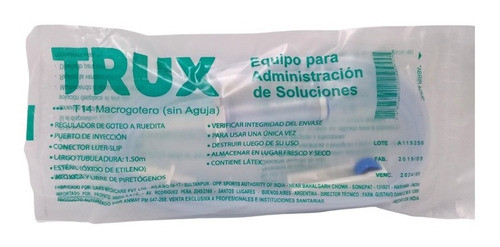 Guias Macrogoteo V14 C/roller X 100 U. 0