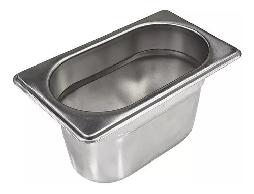 Fuenton Bandeja Gastronomica Gn 1/9 X 10cm Acero Inox 18/8 0