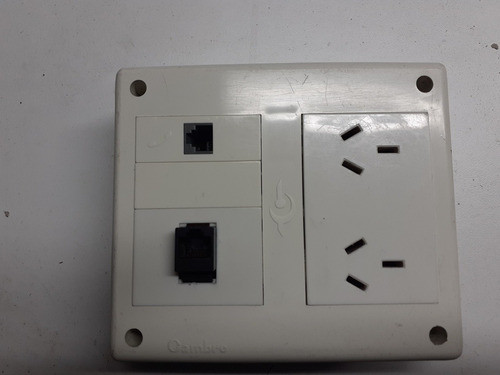 Periscopio De Piso O Pared Con Toma Doble ,datos Y Telefonia 0
