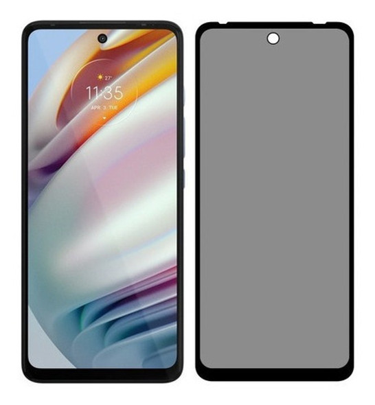 Película Anti Espiao 3d Privacidade P/ Motorola Moto G60 1