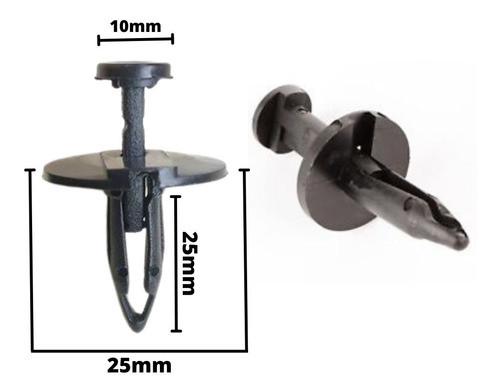 Clip Fender Pasarrueda Jeep Cherokee / Tj / Wrangler - X5 1
