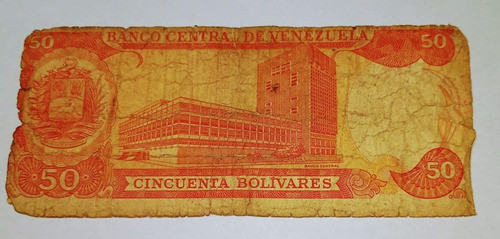 Billete De Venezuela 50 Bolivares 1995-p65g - Fine 1