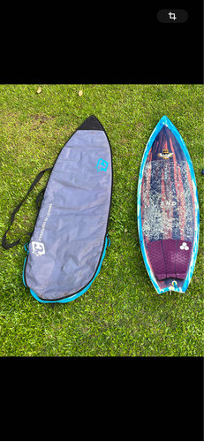 Tabla De Surf 57 Marca Salitre Con Funda 0