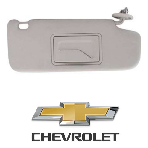 Para-sol Cor Cinza Carro Sonic Turbo Ltz 2012 Direito 1