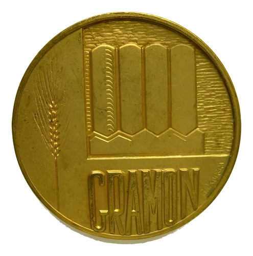 Gran Medalla Molinos Gramon 1911 1965 Firmada German Cabrera 0