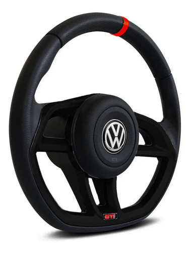 Volante Para Volkswagen Fox 2003 A 2013 Esportivo Modelo Gti 1