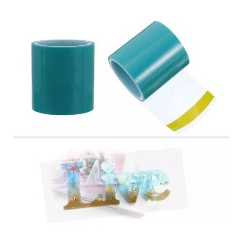 Cinta Adhesiva Para Resinas Joyas Dijes X2u 1