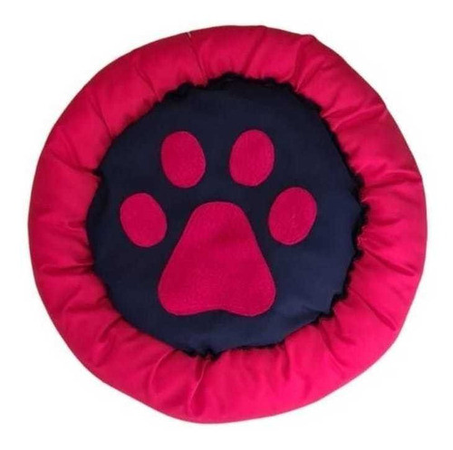 Almhoadon / Cama Redondo N2 Para Perro Mediano 0